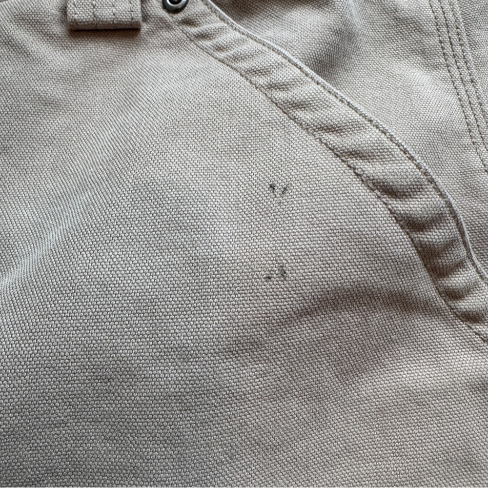 Men's Duluth Trading Co Shorts‎ khaki Shorts with Flaws - Picture 4 of 11